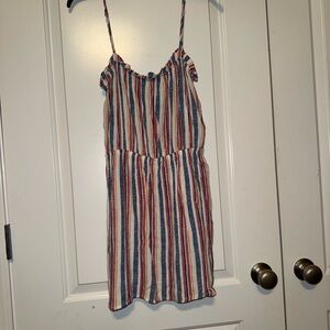 Striped Sleeveless Dress
